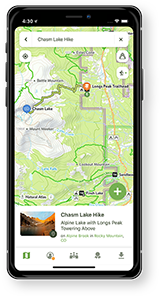 App Route Map Screenshot Example