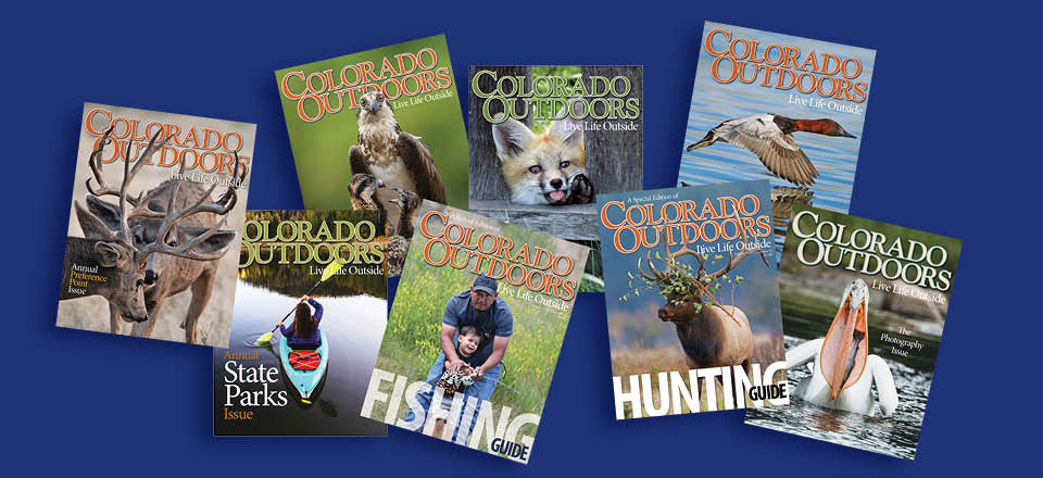 Colorado Outdoors Magazine Covers