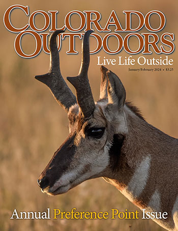 Colorado Outdoors Magazine Preference Point Cover