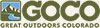Logo of Great Outdoors Colorado.