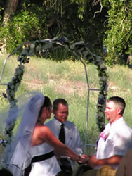 Wedding at Centennial Picnic Area