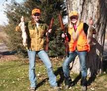 Hunters at Jackson Lake