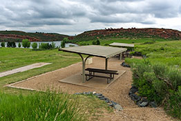 Eltuck Group Picnic Area - Water and Horseshoe pit view thumbnail
