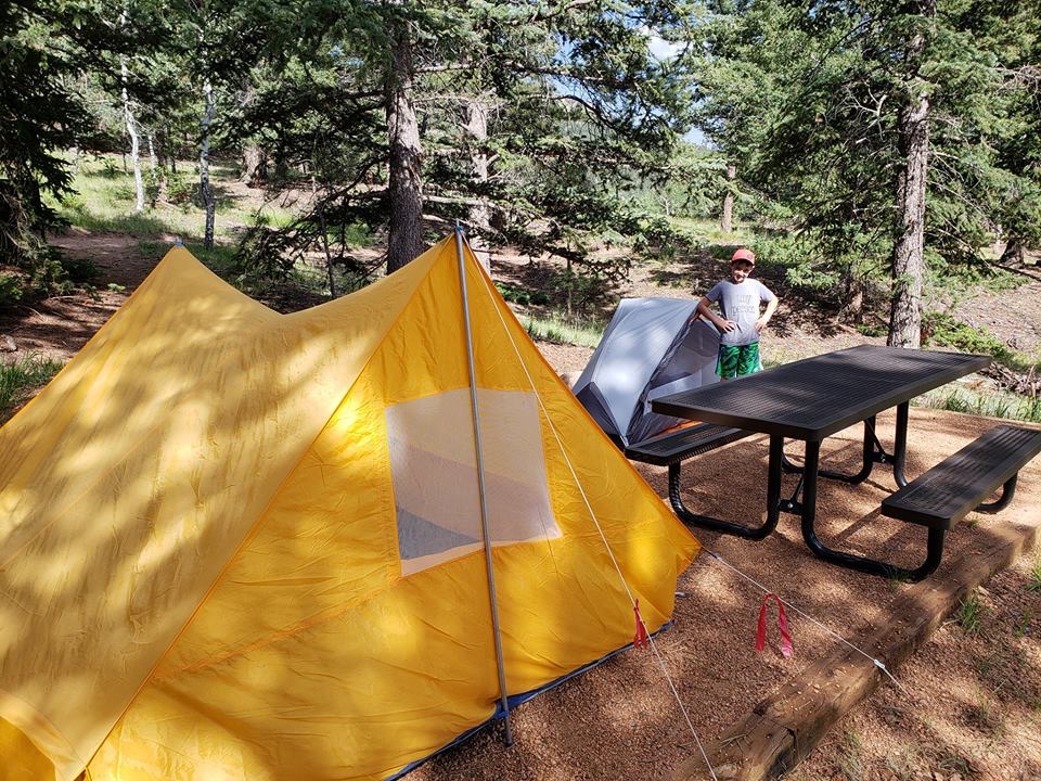 Camping at Staunton State Park