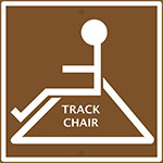 Track chair icon
