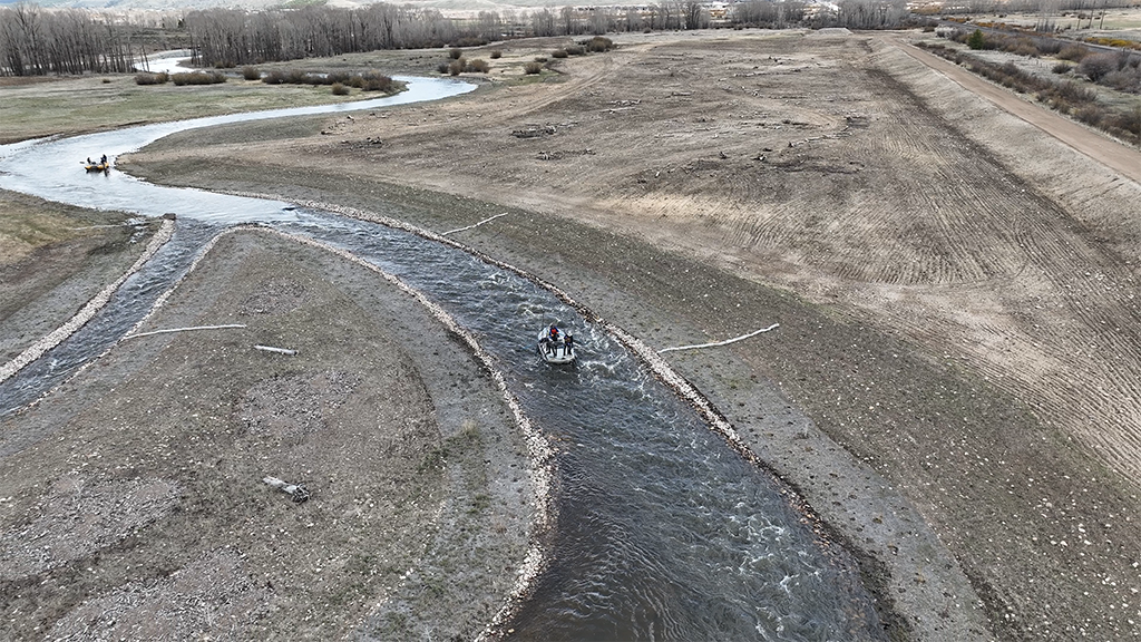Two rafts on the Colorado River