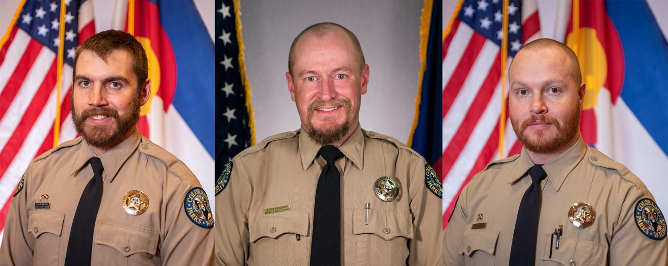 CWEPA Jon Wangnild Memorial Wildlife Case of the Year Area 2 District Wildlife Manager Sam Peterson and Area 14 District Wildlife Managers Aaron Berscheid, Tyson Floersheim