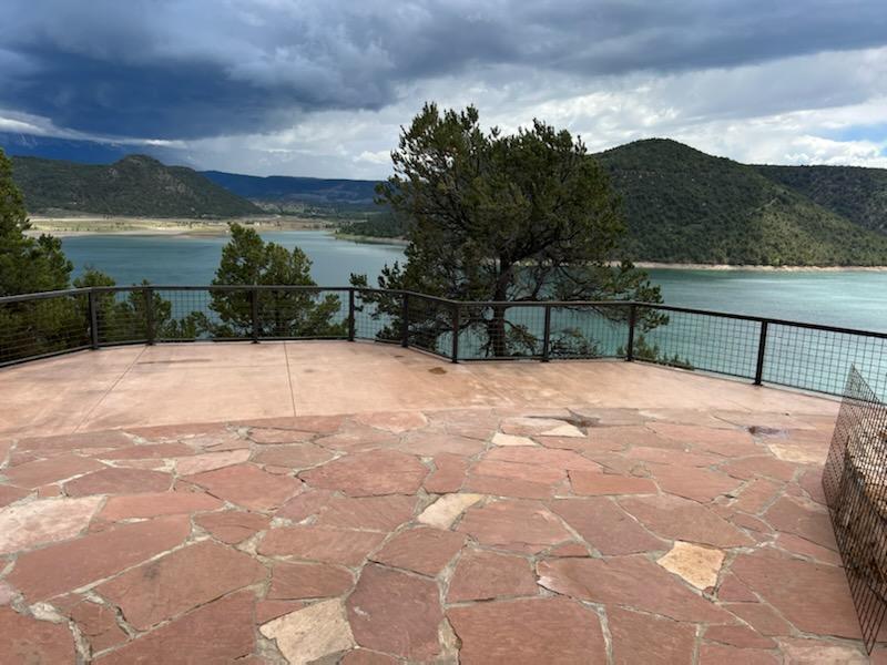Ridgway State Park Overlook
