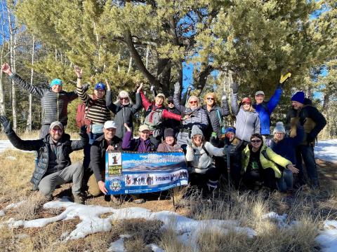 First Day and Forest Bathing Hike at Mueller State Park