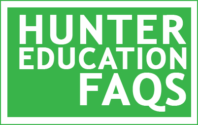 "hunter education FAQs" button