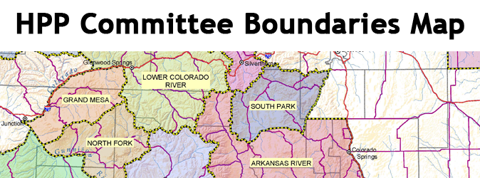 Section of HPP Committee Boundaries Map