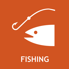 Go fish! Colorado offers 35 species of fish amongst our resevoirs, streams, and lakes.