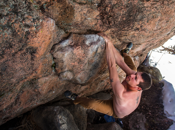 Bouldering at Lory State Park