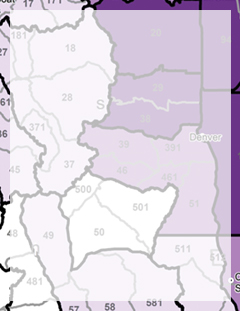 CWD in Mule Deer State Map