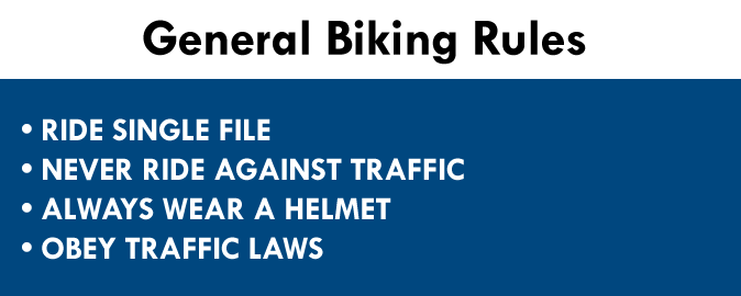 General Biking Rules