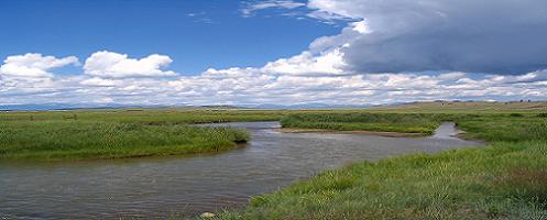 South Platte River upstream