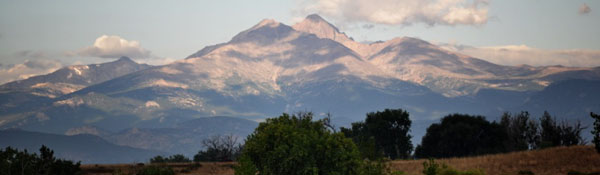View of Longs Peak