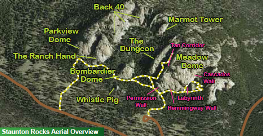 Staunton Rocks Overview