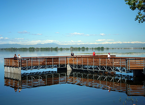 Barr Lake Accessible Fishing Pier