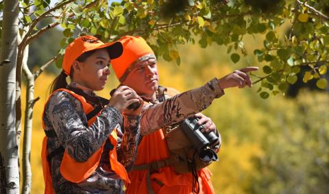 hunters in the field hunters in the field